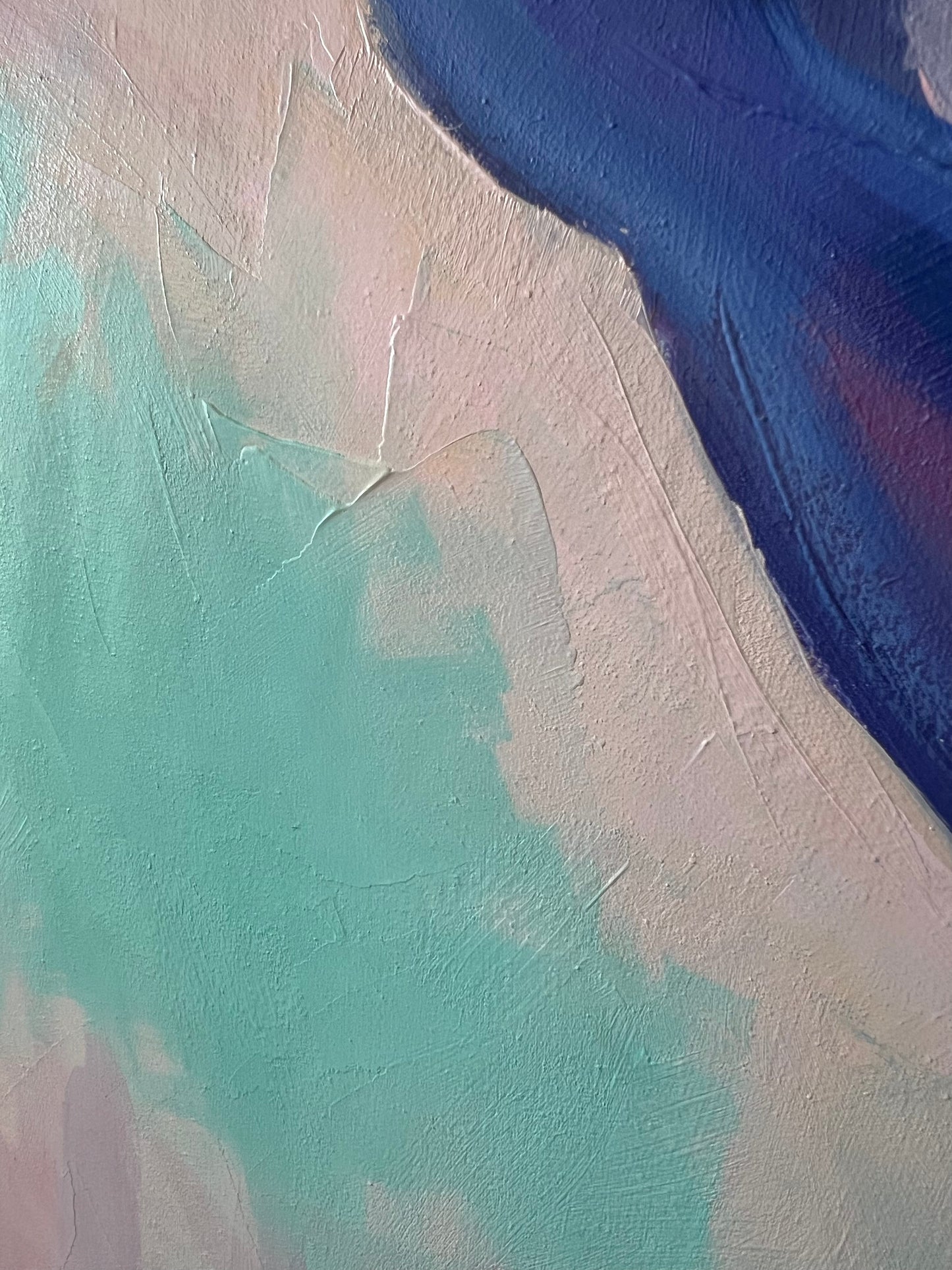 Contemporary Oil Painting of Skater Girls