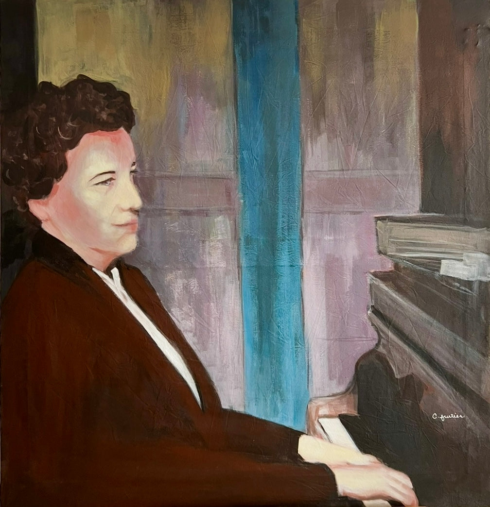 Marguerite Canal at the Piano *ON LOAN*