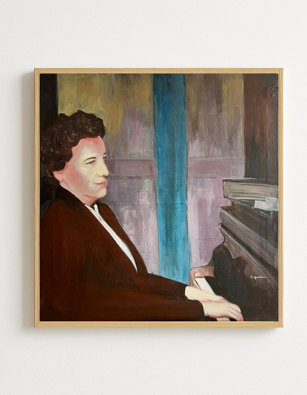 Marguerite Canal at the Piano *ON LOAN*